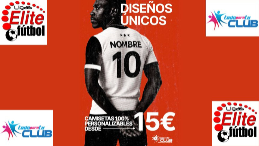 PROMOCIÓN ROPA DEPORTIVA EQUIPOS LIGAS ELITEFUTBOL 25-26
